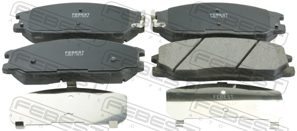 FEBEST 1201-H1F Brake Pad...