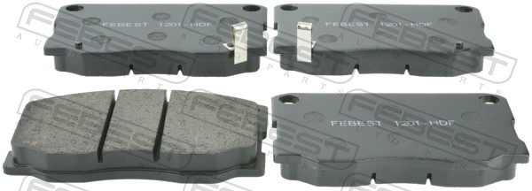 FEBEST 1201-HDF Brake Pad...