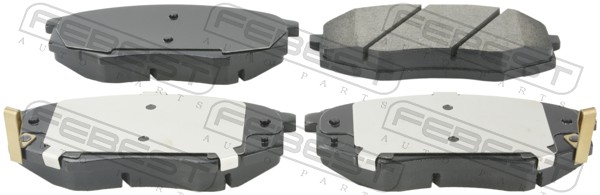 FEBEST 1201-IX35F Brake Pad...