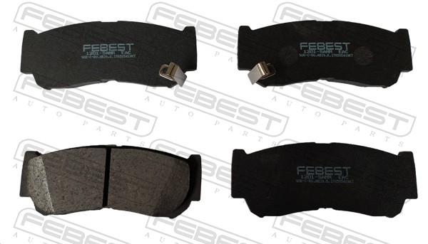 FEBEST 1201-SANR Brake Pad...