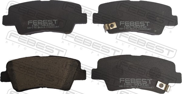 FEBEST 1201-SOLR Brake Pad...