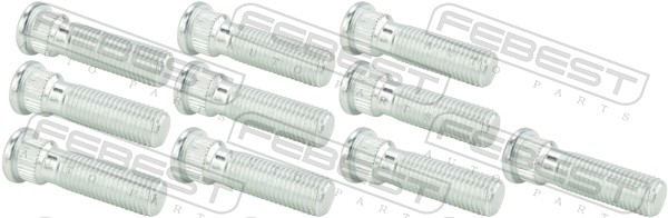 FEBEST 1284-001-PCS10 Hjulbolt