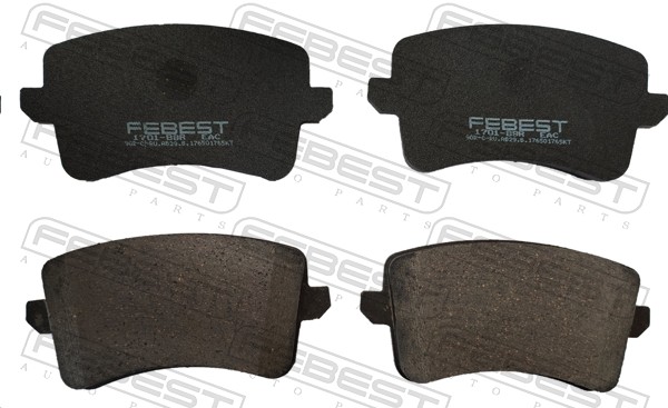 FEBEST 1701-B8R Brake Pad...