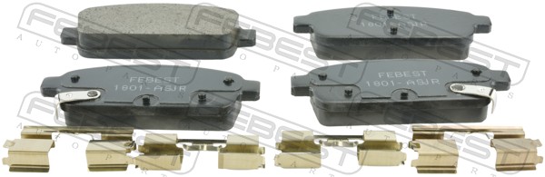 FEBEST 1801-ASJR Brake Pad...