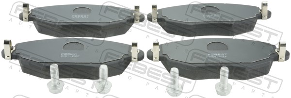 FEBEST 2101-GEF Brake Pad...