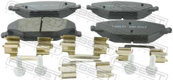 FEBEST 2301-POLF Brake Pad...