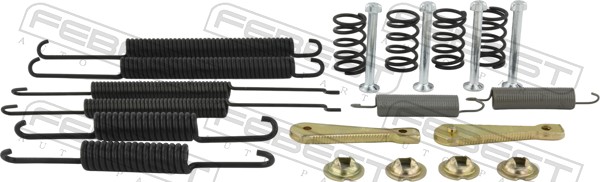 FEBEST 2304-1JR-KIT Súprava príslušenstva, čeľusť parkovacej brzdy