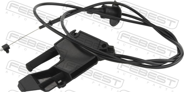 FEBEST 25101-T7 Ντίζα καπό