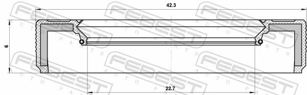 FEBEST 95LBY-24420606R...