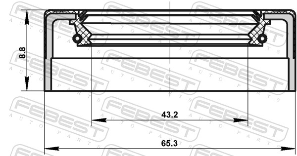 FEBEST 95NES-45650909C...