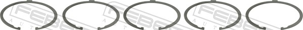 FEBEST CC-2-27X2-PCS5 Manżeta hnacieho hriadeľa - montáżna sada