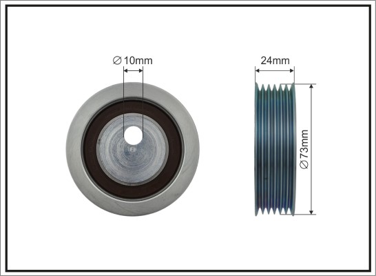 CAFFARO 500190 Spannrolle,...