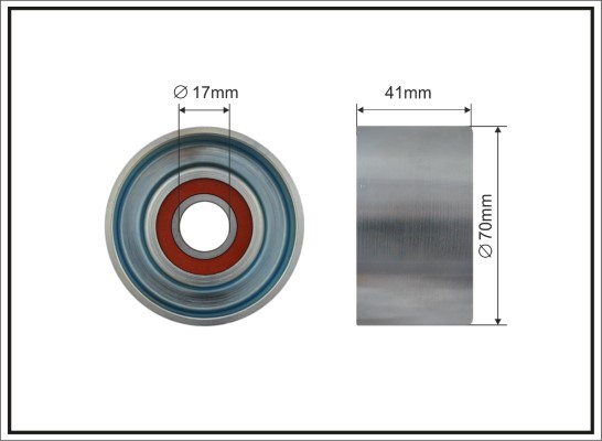 CAFFARO 500207 Spannrolle,...