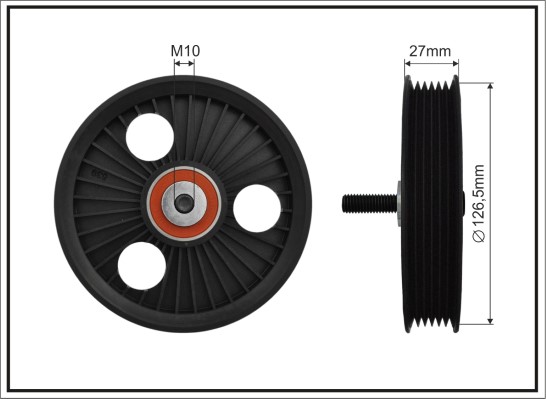 CAFFARO 500245 Spannrolle,...