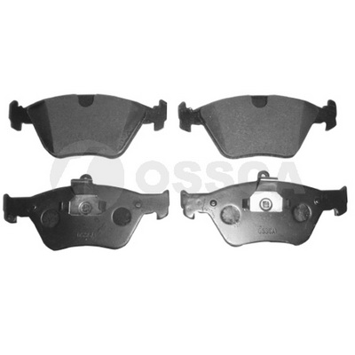 OSSCA 00215 Brake Pad Set,...