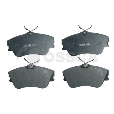 OSSCA 00585 Brake Pad Set,...