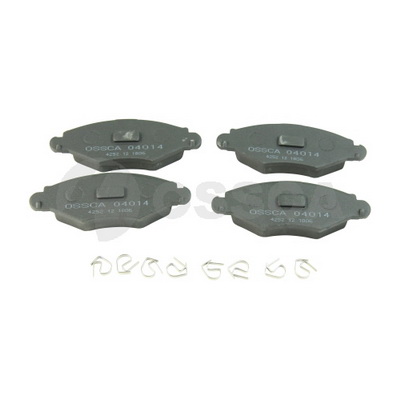 OSSCA 04014 Brake Pad Set,...