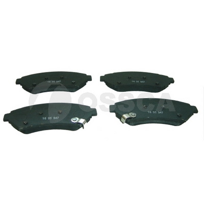 OSSCA 04490 Brake Pad Set,...