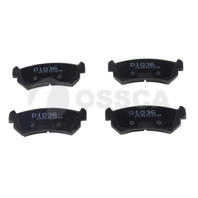 OSSCA 12227 Brake Pad Set,...