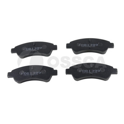 OSSCA 12230 Brake Pad Set,...