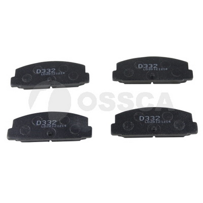 OSSCA 12238 Brake Pad Set,...