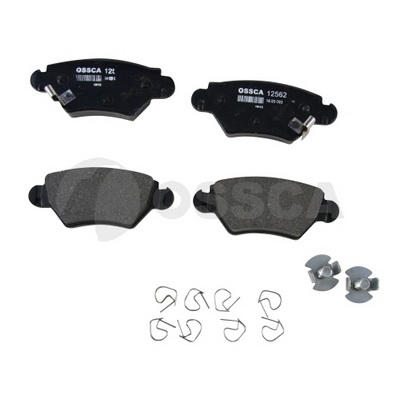 OSSCA 12562 Brake Pad Set,...