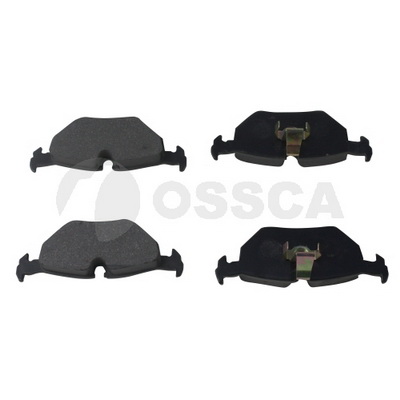 OSSCA 12650 Brake Pad Set,...