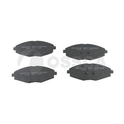 OSSCA 13643 Brake Pad Set,...