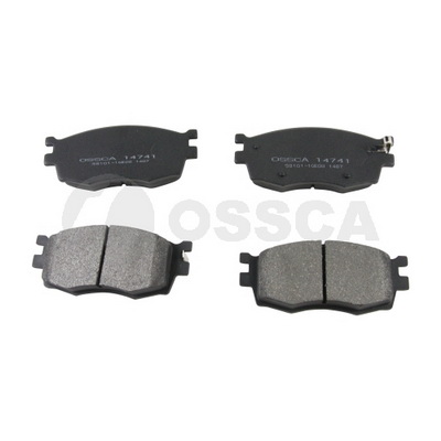 OSSCA 14741 Brake Pad Set,...