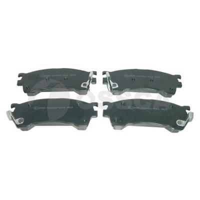 OSSCA 14840 Brake Pad Set,...