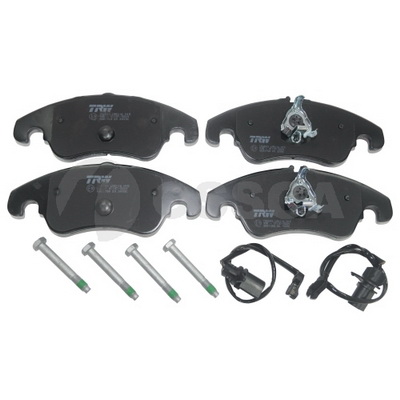 OSSCA 18201 Brake Pad Set,...