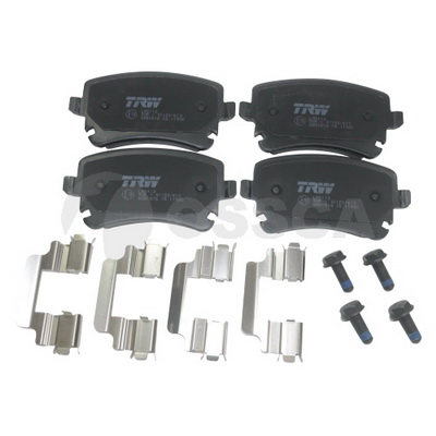 OSSCA 18202 Brake Pad Set,...