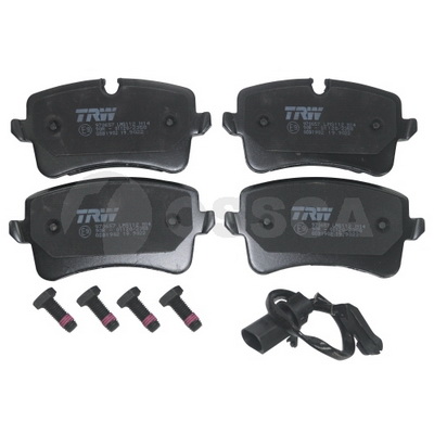 OSSCA 18203 Brake Pad Set,...