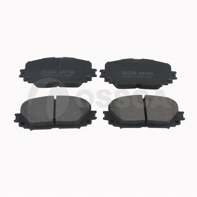 OSSCA 18746 Brake Pad Set,...