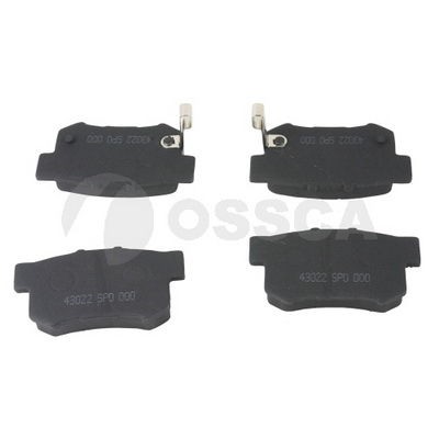 OSSCA 21077 Brake Pad Set,...