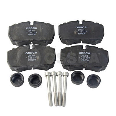 OSSCA 29001 Brake Pad Set,...