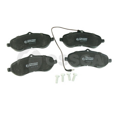 OSSCA 34348 Brake Pad Set,...