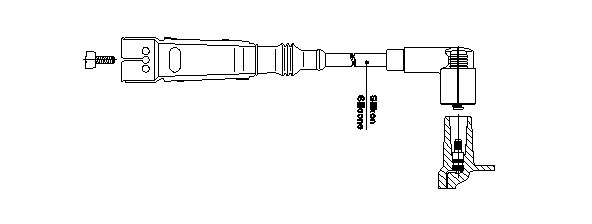 BREMI 111A66 Ignition Cable