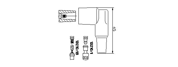 BREMI 13210/1 Φις, διανομέας for AUDI BMW