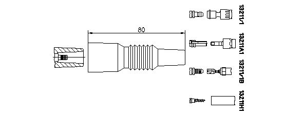 BREMI 13211/1 Φις, διανομέας for AUDI BMW