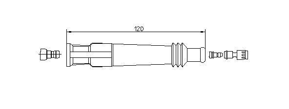 BREMI 13226/5 Plug, spark plug for BMW