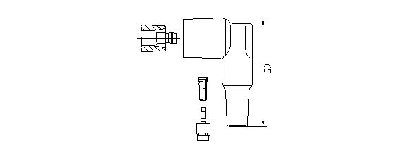 BREMI 13255 Φις, διανομέας for MERCEDES-BENZ