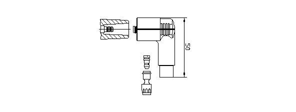 BREMI 13270A1 Φις, διανομέας for AUDI FORD MERCEDES-BENZ SEAT VW