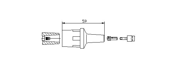 BREMI 13551 Plug, coil