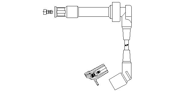 BREMI 176/75 Ignition Cable