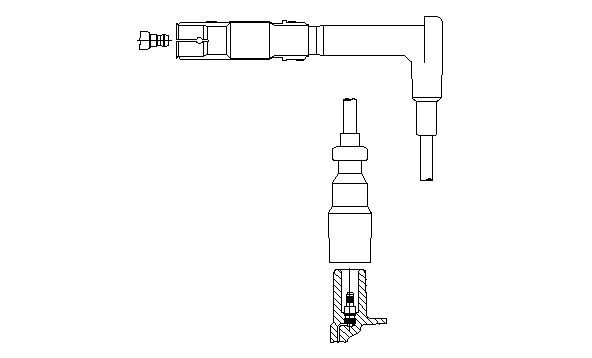 BREMI 187/50 Ignition Cable