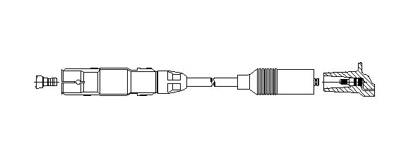 BREMI 195/30 Ignition Cable