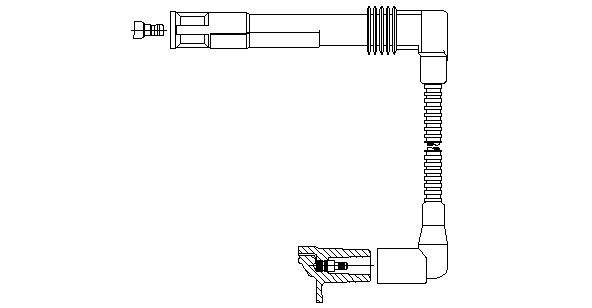 BREMI 196/48 Ignition Cable