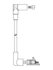 BREMI 790/38 Ignition Cable