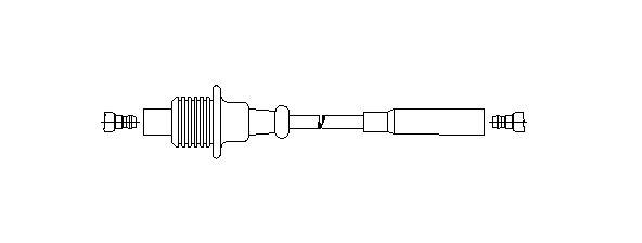 BREMI 367/70 Ignition Cable for PEUGEOT